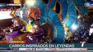 Mucho lujo en el paseo nocturno del lunes de Carnaval en Las Tablas