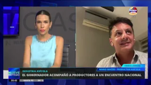 Industria avícola: el gobernador acompañó a productores a un encuentro nacional