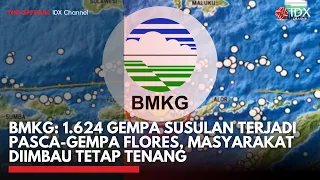BMKG: 1.624 Gempa Susulan Terjadi Pasca-Gempa Flores, Masyarakat Diimbau Tetap Tenang | IDXC UPDATE