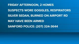 Sanford PD ask for help investigating burglaries