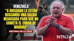 “They are looking for a negotiated exit for Diosdado so he doesn't make Maduro's mistake”: De la ...