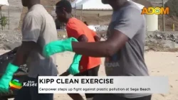 Kipp Clear Exercise: Cenpower steps up fight against plastic pollution at Saga Beach - News