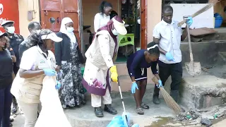 Agabuuti Akulira KCCA Buzeki awadde obweyamo ku kasassiro mu Kibuga