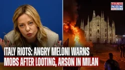 Italy Riots: Angry Meloni Goes Tough, Issues Fiery Warning As Mobs Loot Milan Shops In Rampage