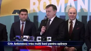 Crin Antonescu vrea mai mulți bani pentru apărare