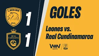 Leones vs. Real Cundinamarca (goals) | BetPlay Dimayor Tournament 2026-2 | Matchday 4