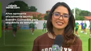 Altos apresenta oficialmente técnico Evandro Guimarães para sequência da temporada