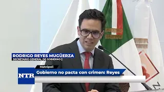 Government does not make pacts with crime: Reyes