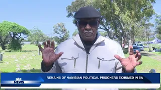REMAINS OF NAMIBIAN PRISONERS EXHUMED - nbc
