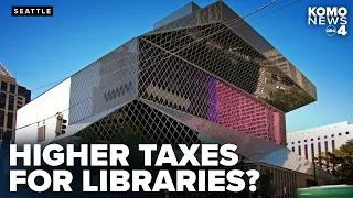 Seattle voters to decide $480M library levy that would raise property taxes