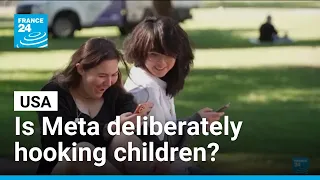 Is Meta deliberately making children addicted to its social media platforms? • FRANCE 24 English