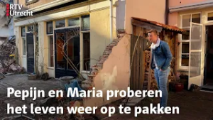 Bewoners Visscherssteeg laten getroffen woningen zien | RTV Utrecht