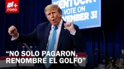 Trump asserts that "Mexico paid for the border wall with tariffs"