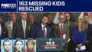 Missing Florida kids rescued, 3 arrested during Operation Statewide Shield