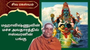 மஹாவிஷ்ணுவின் மச்ச அவதாரத்தில் ஈஸ்வரனின் பங்கு| Siva Rahasyam | Epi 134 | Dr.Rajasekar Sivacharyar |