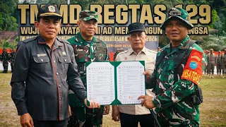 TMMD REGTAS 129 KODIM 1206/PUTUSSIBAU CLOSED #tvri #mediapemersatubangsa