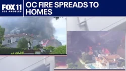 San Clemente fire burns multiple homes