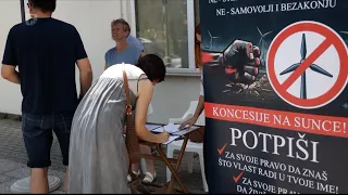 Građanske inicijative traže moratorij na nove energetske projekte u Kantonu 10