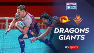 Tough battle in muddy opener! | Catalans Dragons vs Huddersfield Giants | Super League Highlights