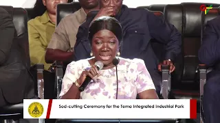 Trade Minister's speech at the Sod-cutting Ceremony for the Tema Integrated Industrial Park