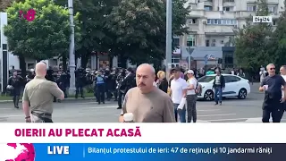 Oierii au plecat acasă: Bilanțul protestului – 47 de reținuți și 10 jandarmi răniți