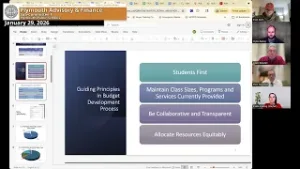 Plymouth Advisory & Finance Sub-Committee F: Plymouth Public Schools: 1/29/26