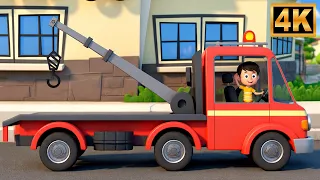 Tow Truck to the Rescue! Fun Kids Song & Rhyme