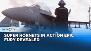 US Releases Epic Fury Operation Footage of Super Hornets