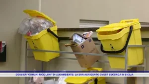 DOSSIER COMUNI RICICLONI DI LEGAMBIENTE LA SRR AGRIGENTO OVEST SECONDA IN SICILIA