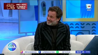 Gastón Pauls discusses the theatrical production "Espejos"