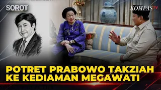 Prabowo Takziah ke Kediaman Megawati, Sampaikan Duka atas Wafatnya Guruh