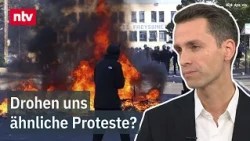 Protests like in France also in Germany? Green politician Audretsch warns | ntv