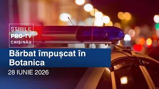 PRO TV News (8:00 PM) | MAN SHOT IN BOTANICA | Moldova