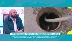 CAD La Entrevista Marco González, portavoz PSOE Puerto de la Cruz | Mírame TV Canarias