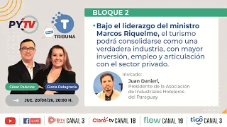 Under the leadership of Minister Marcos Riquelme, tourism can establish itself as an industry