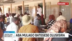 Ttuntu Ameefuga ag'e 64 eddwaliro lya Gov't ekkulu ery'e Mulago litegese olusiisira lw'ebyobulamu