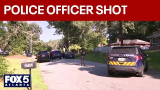 Atlanta police officer shot in arm Monday morning | FOX 5 News