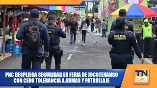 PNC deploys security at Jocotenango Fair with zero tolerance for weapons and increased patrols