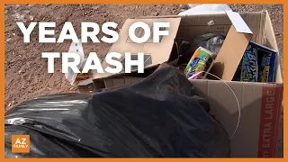 Illegal dumping reappears just one day after cleanup crews leave south Phoenix