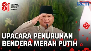 Flag Lowering Ceremony | 81st INDONESIA PROCLAMATION