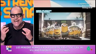 Alberto Rey alucina después de ver su primera película de los minions - Zapeando
