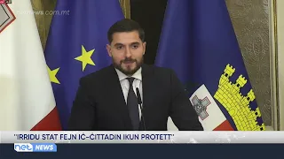 "Irridu stat fejn iċ-ċittadini ikun protett"