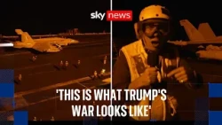 'This is what Trump's war looks like close up' - onboard the USS George Washington