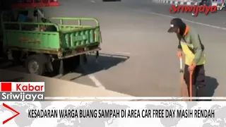 Littering Remains a Problem at Palembang's Car Free Day