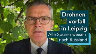 phoenix tagesgespräch mit Roderich Kiesewetter zum Drohnenvorfall in Leipzig | 01.09.26
