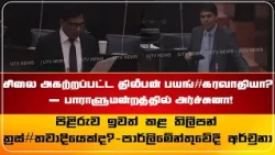 சிலை அகற்றப்பட்ட திலீபன் பயங்#கரவாதியா...? -பாராளுமன்றத்தில் அர்ச்சுனா!