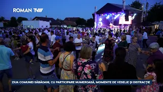 Ziua Comunei Săbăoani, cu participare numeroasă, momente de veselie și distracție