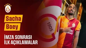 ? Yuvasına dönen Sacha Boey’den imza töreni sonrası ilk açıklamalar 