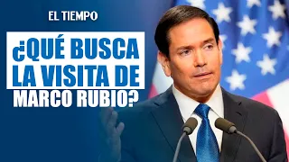 Marco Rubio llega a Barranquilla: Colombia busca reconstruir su alianza con EE. UU. | EL TIEMPO