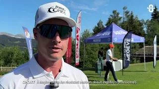 À Megève, un Pro Am réunissant amateurs, skieurs et golfeurs professionnels